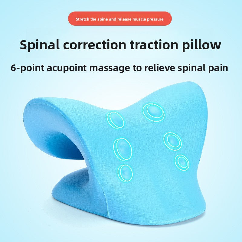 Cervical Traction Pillow (Neck Stretcher)
