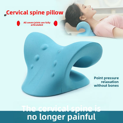 Cervical Traction Pillow (Neck Stretcher)