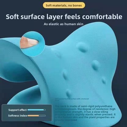Cervical Traction Pillow (Neck Stretcher)